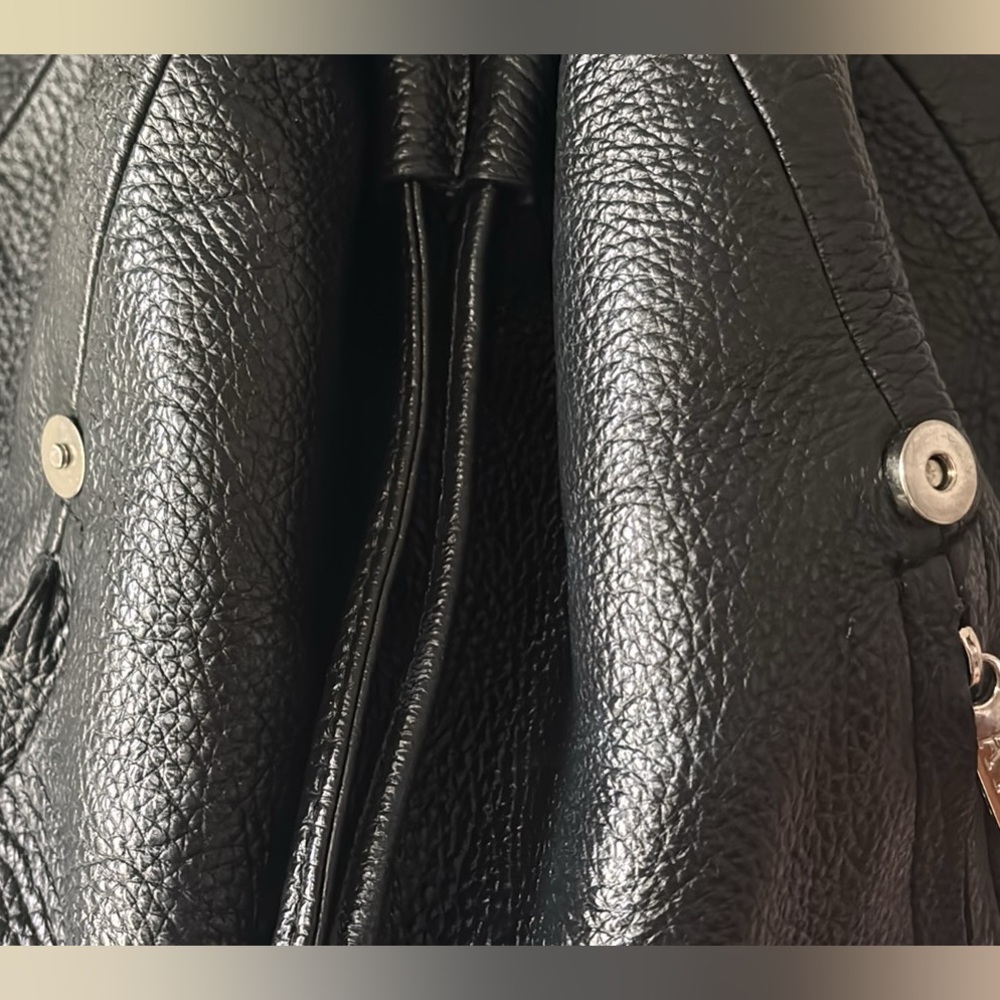 Black Amerileather Clementi Backpack - image 4